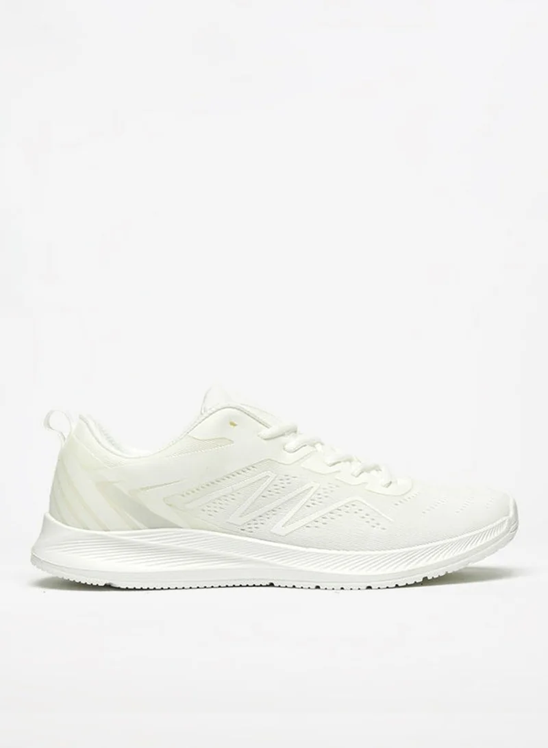 Dash Men Textured Lace-Up Sports Shoes